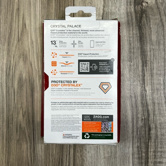 Clear phone case, NWOT. Made for google pixel. Look at pictures for more info - Picture 2 of 4